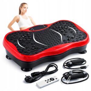 PLATFORMA WIBRACYJNA DO ĆWICZEŃ 3D DO SYLWETKI VIBRO MASAŻER PRĘDKOŚCI